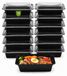 Omgoods - Ensemble de 15 boîtes de conservation alimentaire réutilisables avec couvercles