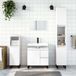 Maison Exclusive - Ensemble de meubles salle de bain 3 pièces blanc bois d'ingénierie