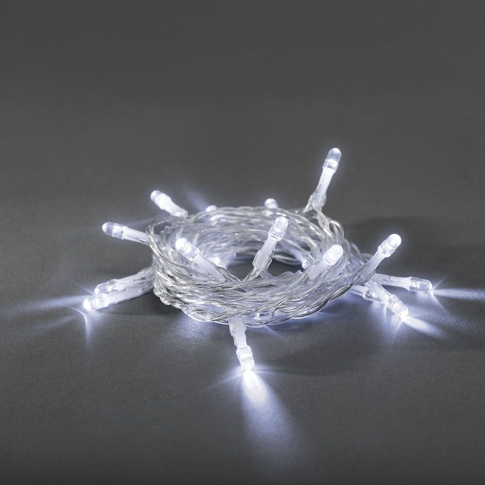 KONSTSMIDE Light set LED - Kerstverlichting - 10 LED's - Wit - Batterij