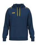 Jako One Sweater Met Kap Heren - Navy / Citroen | Maat: XXL