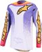Alpinestars Fluid Drag Motocross-trui Paars/geel/roze L