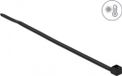 Delock The Launch Distribution Kabelbind warmtebestendig l 100 x w 2,5 mm zwart 100 stuks
