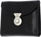 Golden Head Leren portemonnee Colorado RFID Protect Schlossbörse 1146 Schwarz zwart