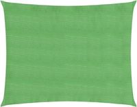 vidaXL Zonnezeil 4x5m HDPE Lichtgroen