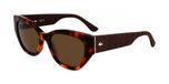 Lacoste L6047S N Havana 54/19/145 WOMAN Zonnebrillen