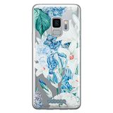 ERT GROUP mobiel telefoonhoesje voor Samsung S9 origineel en officieel erkend Babaco patroon Flowers 026 optimaal aangepast aan de vorm van de mobiele telefoon, gedeeltelijk bedrukt