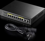 Cudy 10-poorts Gigabit PoE+ Switch – 8 PoE+ Poorten, 2 Uplink, 120W