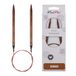 KnitPro 31091 Ginger rondbreinaald, hout, natuur/bruin, 5mm, 80cm
