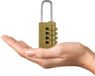 BeiJingLiangPinJiaZuoKeJiWenHuaFaZhanYouXianGongSi Cadenas à combinaison - Avec code à 4 chiffres - Pour casier, bagages, gymnase, abri, école et jardin