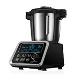Ufesa Totalchef RK5 Keukenmachine om te koken, verschillende programma's voor het koken, 1700 W vermogen, lcd-display, karaf met 3,5 l inhoud, receptenboek en handleiding in het Italiaans, BPA-vrij