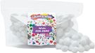 Colorations pompons wit knutselmateriaal 100 stuks - creatieve hobby.