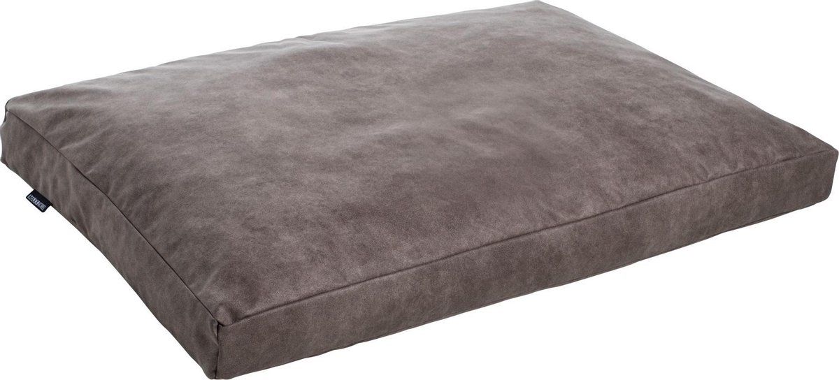 MaxxNobel Hondenkussen Lederlook Taupe S 80 x 60 cm