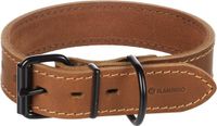 Flamingo Halsband Montana Cognac Leer Breed