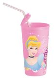 Joy Toy Disney Princess drinkbeker met rietje, 415 ml, 734208