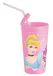 Joy Toy Disney Princess drinkbeker met rietje, 415 ml, 734208