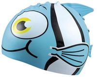 BECO kinder badmuts vis - blauw - One size