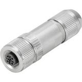 Weidmüller 2681540000 Connecteur capteur/actionneur, non assemblé M12 Nombre de pôles (capteurs) : 4 Femelle, droit 1 pièce(s) Pièce