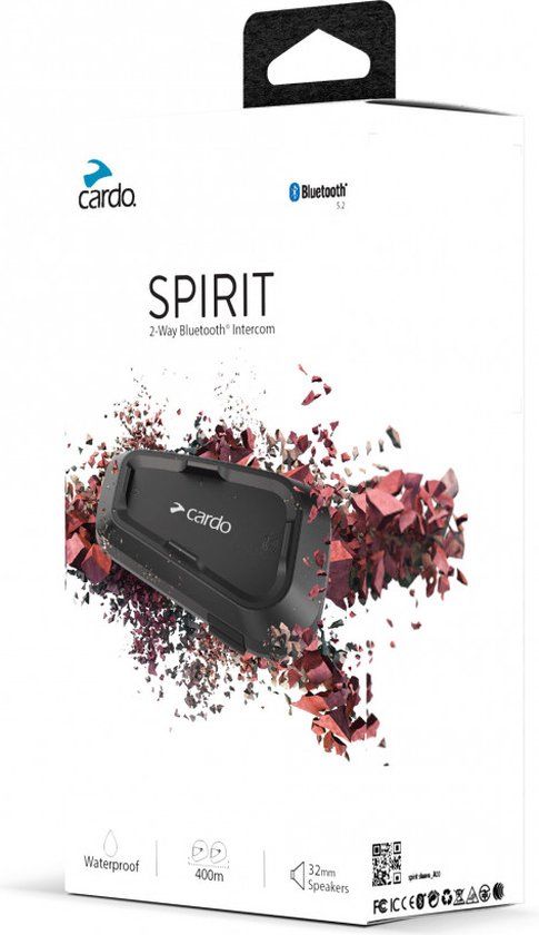 Cardo Systems Cardo Spirit Single Bluetooth Communicatiesysteem