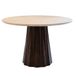 Giga Meubel Eettafel Faiza - Rond - Marmer - 120cm