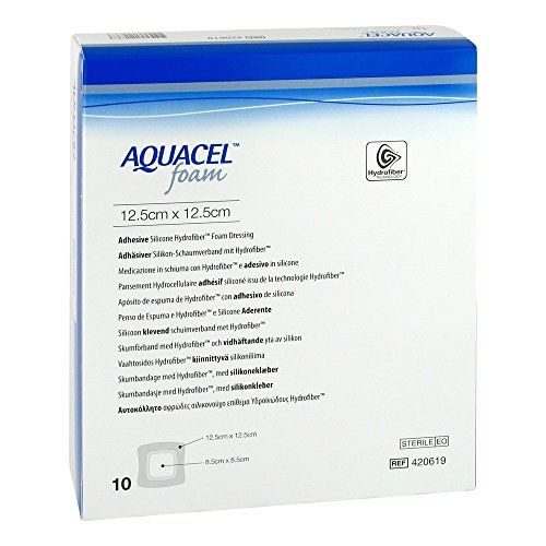 ConvaTec Aquacel Foam Adh 12,5x12,5cm 420804 10 st