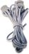 Ultimate Performance Elastische Veters 118 Cm Katoen Zilver