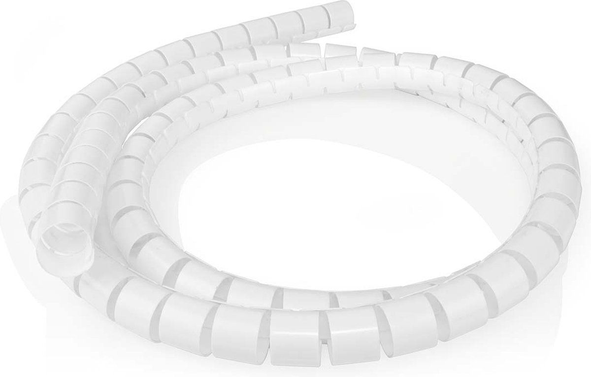 Nedis Kabelmanagement Spiraalvormige sleeve 2.00 m Wit