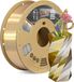 Filament PLA soie bicolore 1.75mm - Bobine 1kg - Brillant et sans nœuds Matériau d'imprimante 3D
