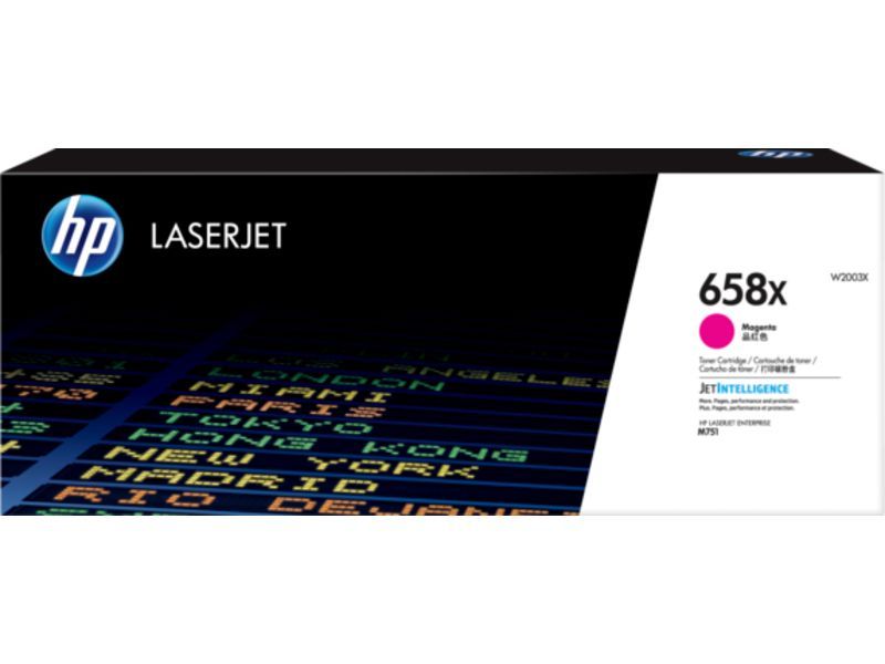 HP 658X Magenta Contract LaserJet Toner Cartridge