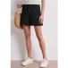 Short en loose fit met structuur