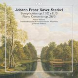 Symphonies/Concerto Cpo Johann Franz Xaver Sterkel: Symphonies Op. 11/2 & 11/3/...