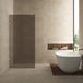 Wiesbaden Less Inloopdouche - 80x200cm - 8mm Veiligheidsglas - Vintage Brons Glas - Geborsteld Messing - Nano Coating Antikalk