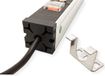 VALUE Stekkerdoos 19", 7-voudig, 1 HE + geaarde stekker (CEE 7/7), met overbelastingsbeveiliging, 1,8 m