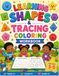 Learning Shapes & Tracing Coloring Workbook for Kids Ages 3-5 | Preschool 2D and 3D Shape Drawing Activity Book