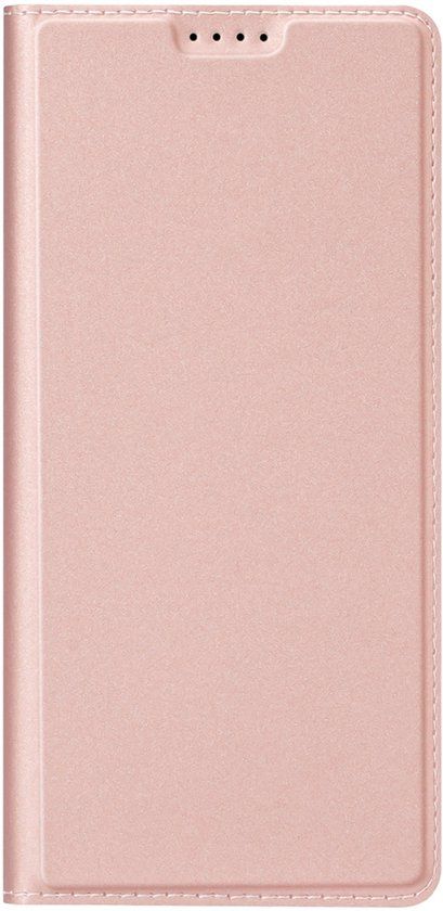 Dux Ducis Skin Pro Hoesje Geschikt voor Xiaomi Redmi Note 14 Pro 4G | Book Case met Pasjeshouder | Portemonnee | Standaard | Roze