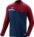 Jako Sweater Competition 2.0 - Kids - 140 - marine/donkerrood