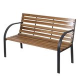 Galileo Casa Galileo 2179451 houten bank, 118 x 60 x 82 cm, bruin