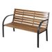 Galileo Casa Galileo 2179451 houten bank, 118 x 60 x 82 cm, bruin