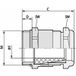 LAPP 52105510 Presse-étoupe M20 laiton laiton 25 pc.