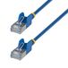 StarTech.com 50cm Cat6a Ultra Dunne Netwerkkabel, Blauw, U/FTP, 34AWG Koper