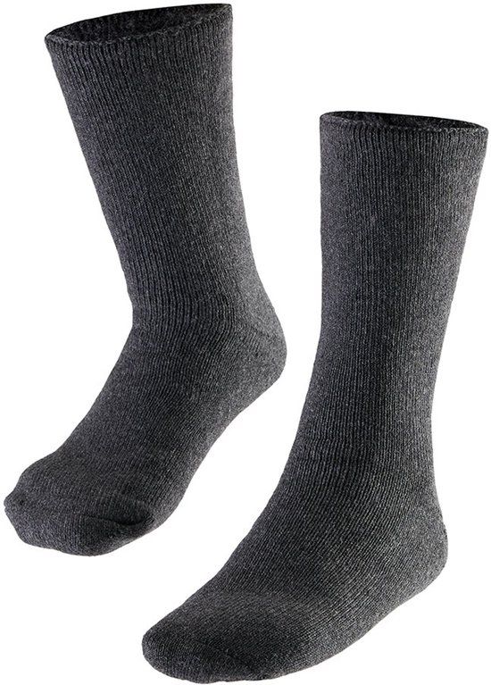 Heatkeeper Thermo sokken heren - 4-Paar - Maat 41-46 - Antraciet