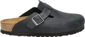 Birkenstock Boston FL Narrow Unisex Clogs - Black - Maat 37