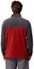 Columbia Steens Mountain™ Snap II Fleece Met Halve Rits Rood S Man