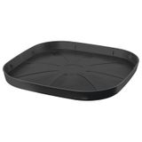 DEROMA Soucoupe Carrée Origin Anthracite 24cm