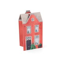 Carte 3D avec enveloppe, maison de façade