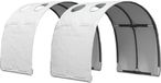 vidaXL - Tente de lit - 2 pièces - Blanc - Polyester