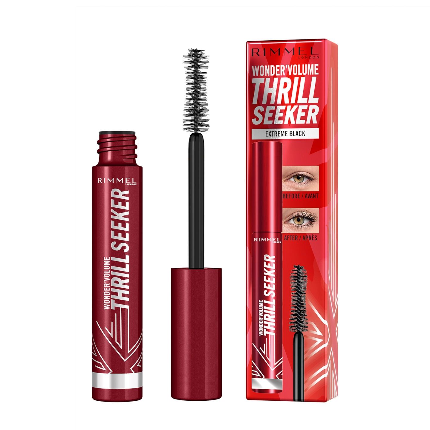 Rimmel London Wonder'Volume Thrill Seeker Mascara - 001 Extreme Black