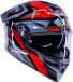 AGV K5 Munor Helm - Zwart/Rood - Integraalhelm - ECE 22.06 - XS