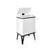 Well Home Intelligente afvalemmer met automatische opening en handmatig contact, 30 l, 35,5 x 26 x 60 cm, kleur wit