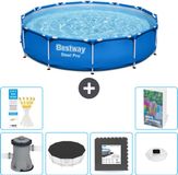 Bestway Rond Steel Pro Zwembad - 366 x 76 cm - Blauw