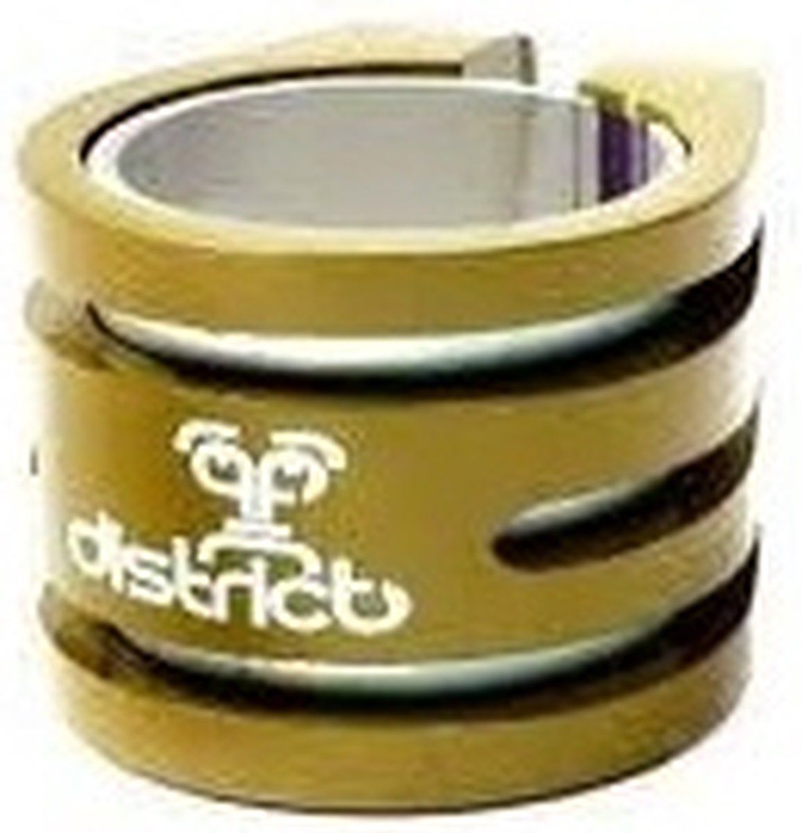 District Double Lightweight Clamp - Gold